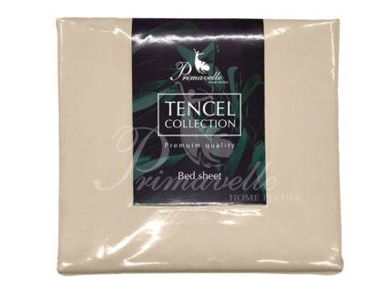 Простыня Primavelle из тенсель на резинке (экрю) 463